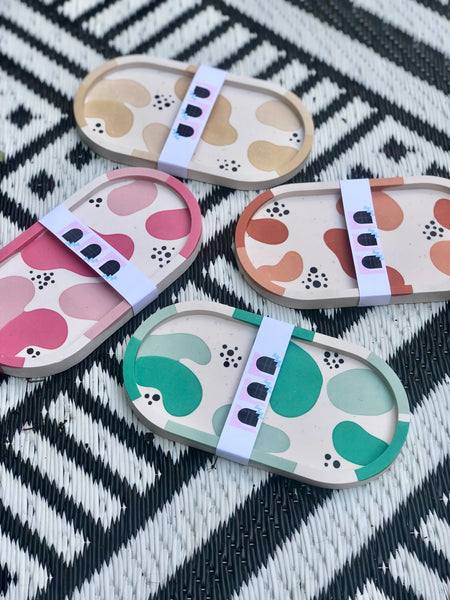 Squiggle Trinket Tray ALL COLORS