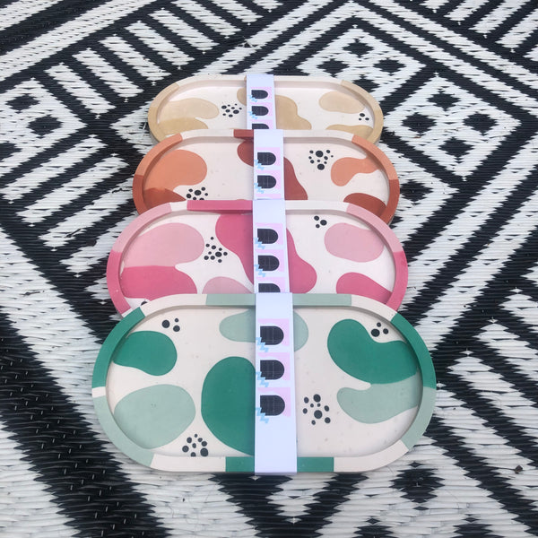 Squiggle Trinket Tray ALL COLORS