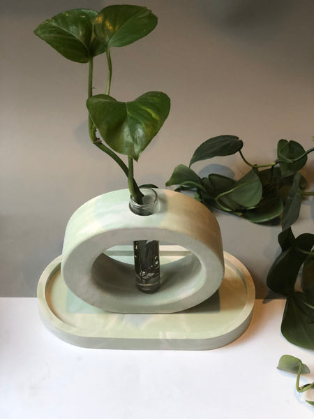 Mint Marble Trinket Tray
