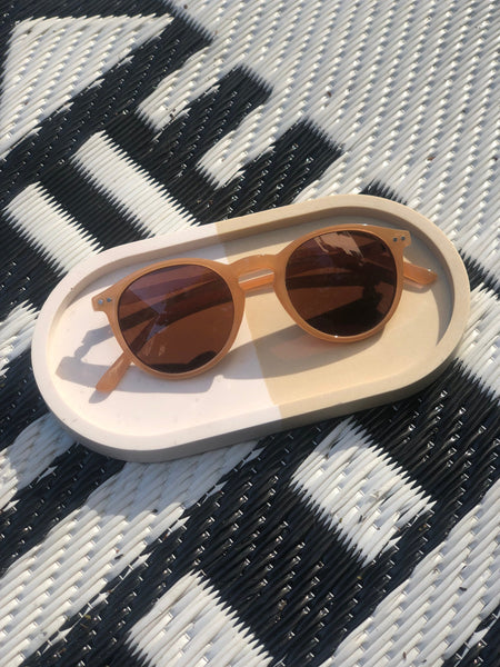 2-tone trinket tray Beige