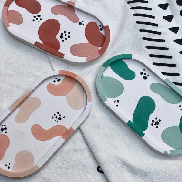 Squiggle Trinket Tray ALL COLORS