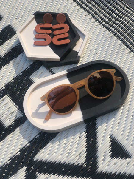 2-tone Monochrome Trinket Tray