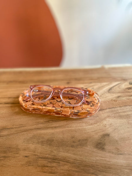 Terracotta Terrazzo Trinket Trays